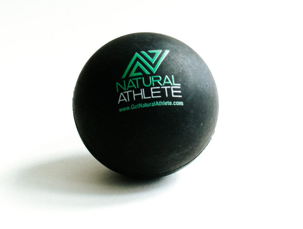 NATURAL ATHLETE RUBBER MASSAGE BALL (LACROSSE SIZED)